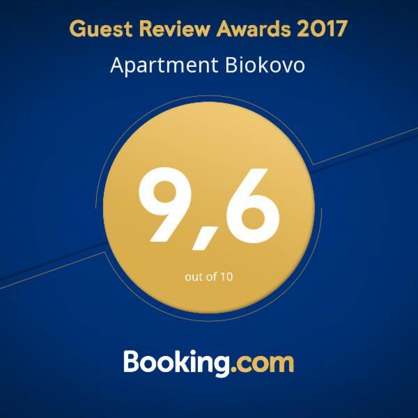 Apartment Biokovo Krvavica Esterno foto